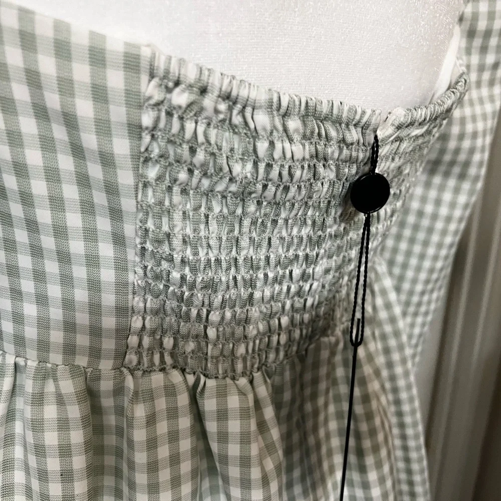 Gianni BINI NWT Kennedy Gingham dress - Picture 6 of 11